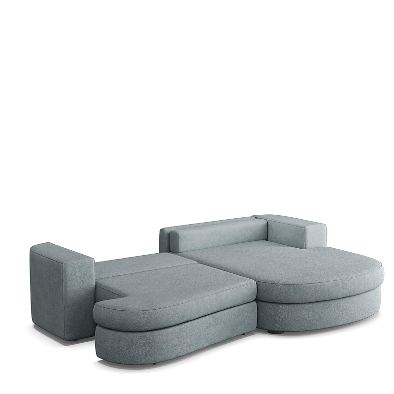 Угловой диван Baffin ММ113.89 с оттоманкой и механизмом Еврокнижка