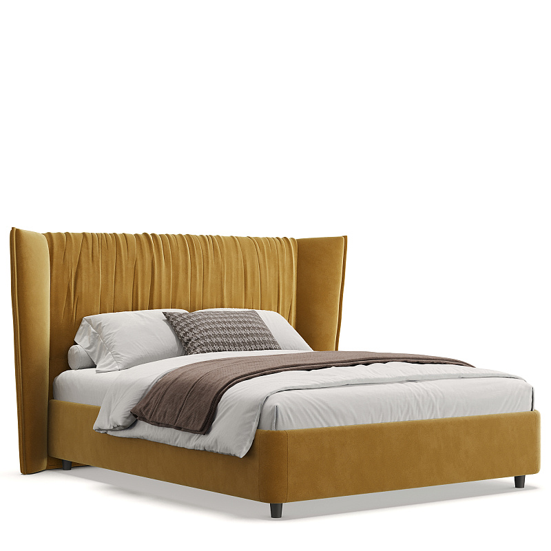 Двуспальная кровать с подъемным механизмом Plisse NK184.6