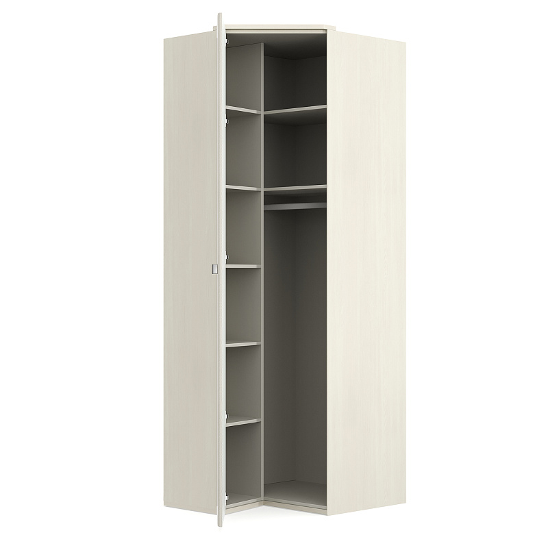 Угловой шкаф с зеркалом Elegante LE6476.2