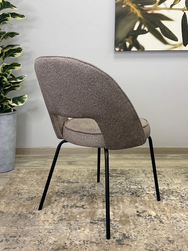 Стул Kenner 179SD Черный / Капучино