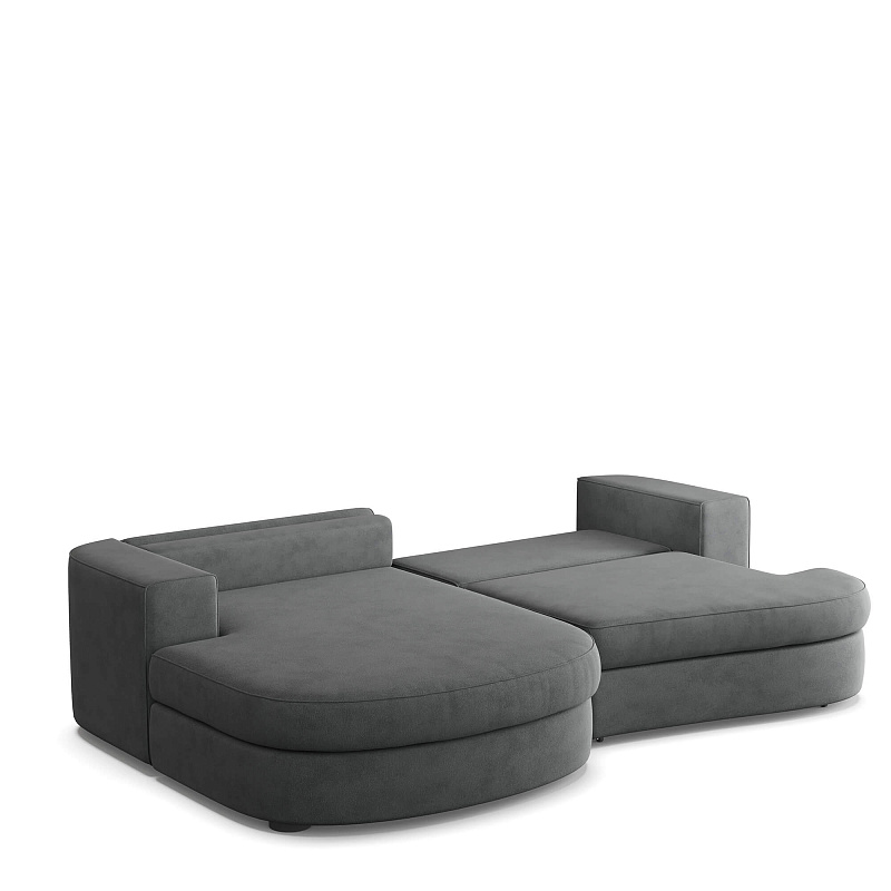 Угловой диван Baffin ММ113.102 с оттоманкой и механизмом Еврокнижка