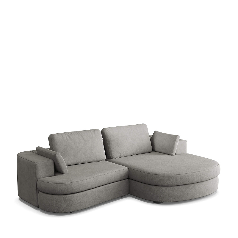 Угловой диван Baffin ММ113.83 с оттоманкой и механизмом Еврокнижка