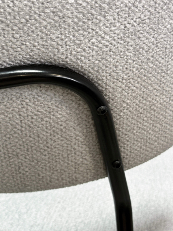 Стул Kenner 302SD Черный / Серебристый