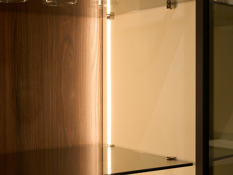 Шкаф-витрина Napoli NP436.4.F