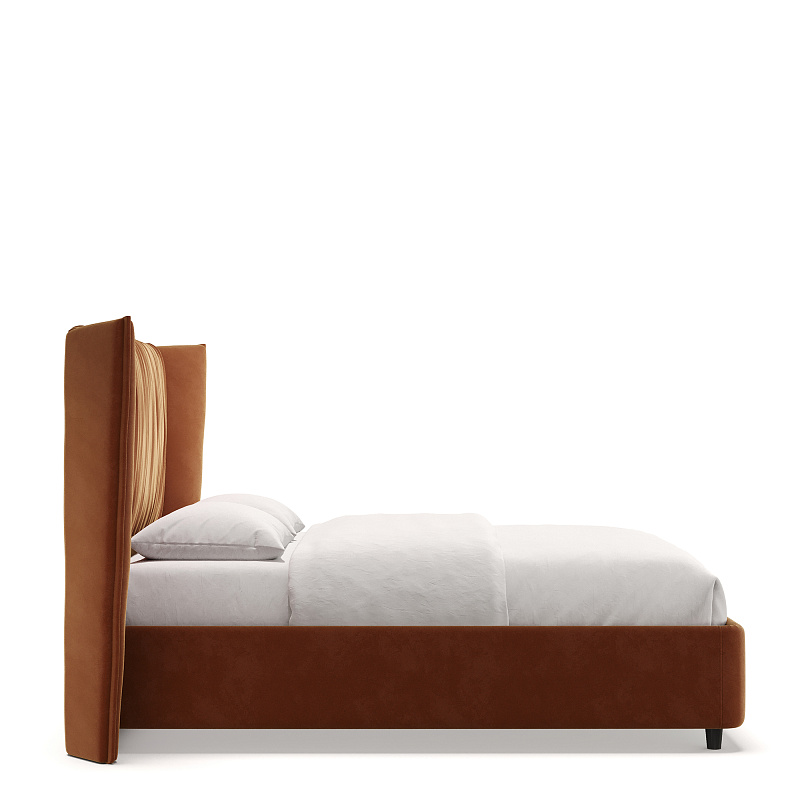 Двуспальная кровать с подъемным механизмом Plisse NK184.22