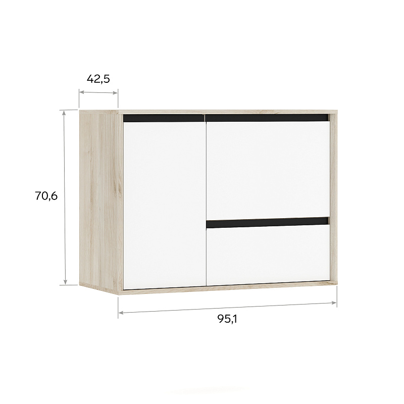 Навесной шкаф Luna LN014.2