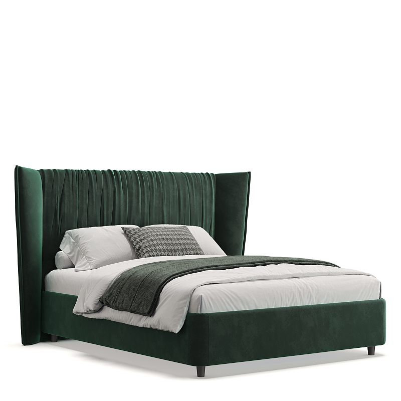 Двуспальная кровать с подъемным механизмом Plisse NK183.8