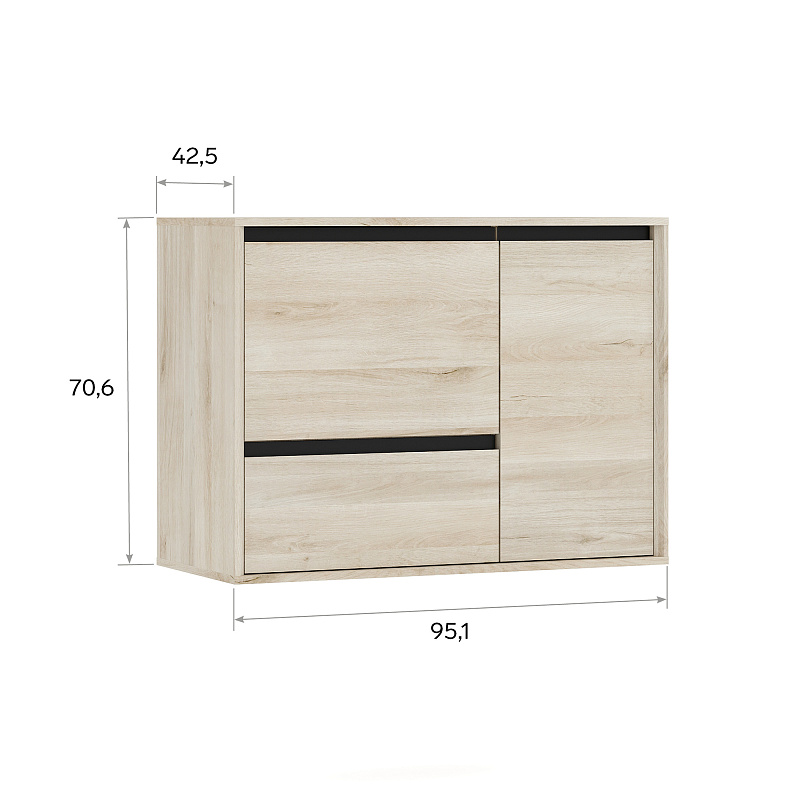 Навесной шкаф Luna LN015.1