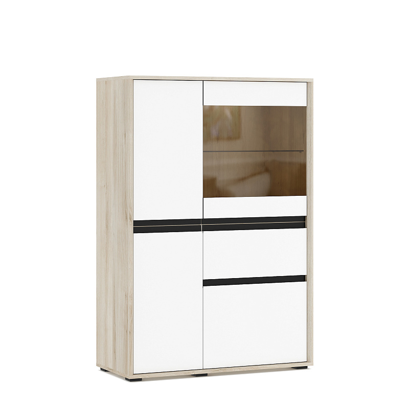 Шкаф-витрина Luna LN1021.2