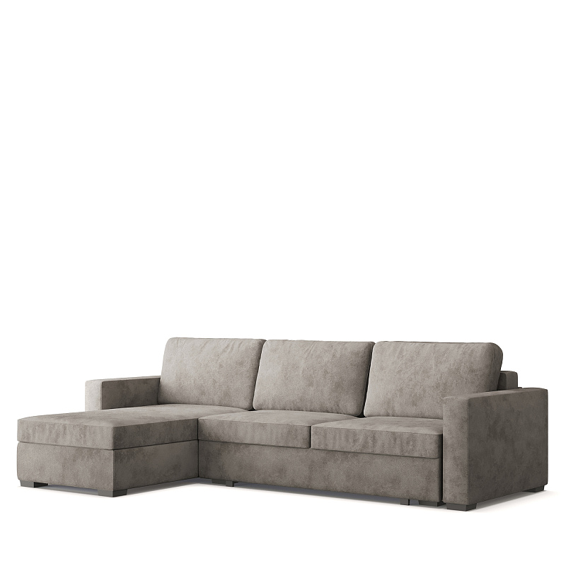 Угловой диван Antau ММ111.8 с оттоманкой и механизмом Тик-Так