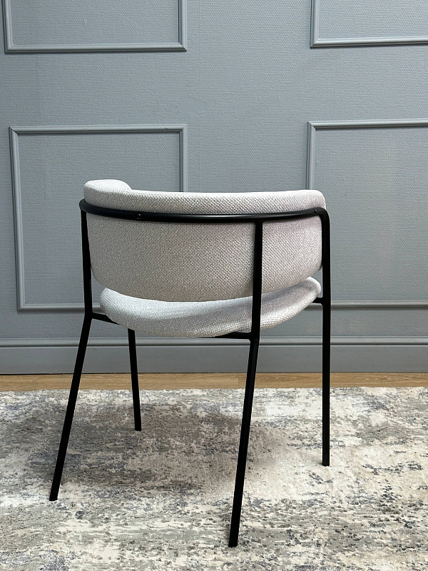 Стул Kenner 303SD Черный / Серебристый