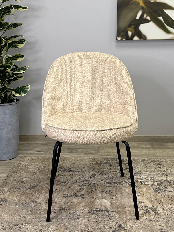 Стул Kenner 176SD Черный / Бежевый