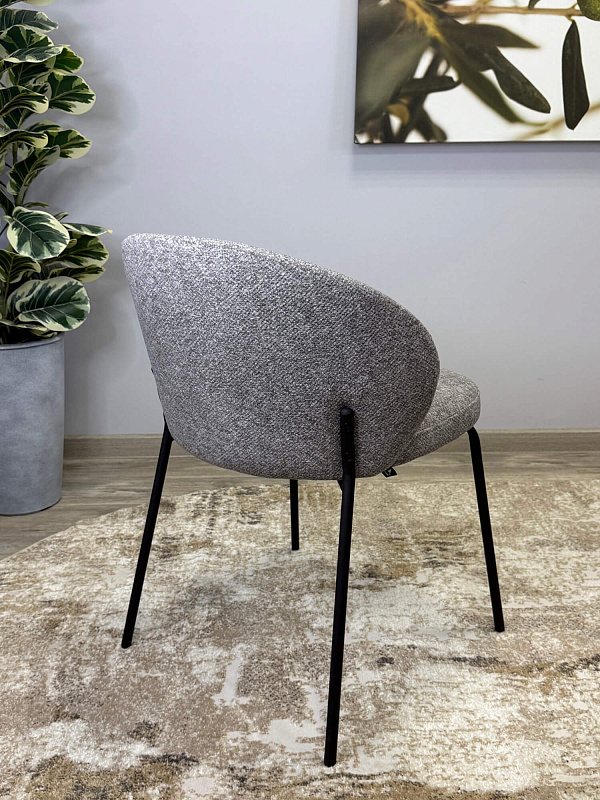 Стул Kenner 304SD Черный / Серый