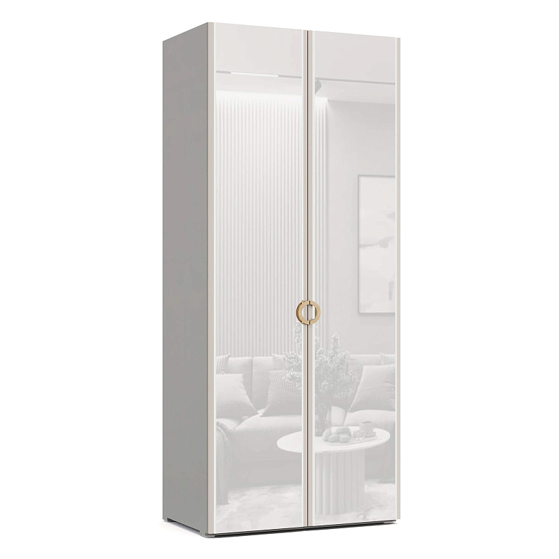 Шкаф двухдверный с зеркалом Тиара / Tiara RT125.2