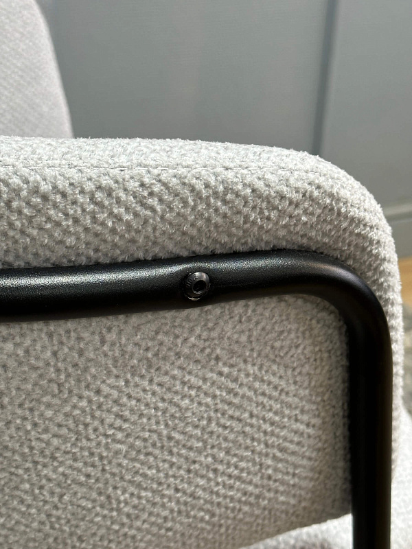 Стул Kenner 303SD Черный / Серебристый