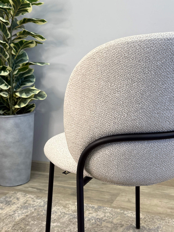 Стул Kenner 307SD Черный / Серебристый