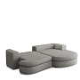 Угловой диван Baffin ММ113.83 с оттоманкой и механизмом Еврокнижка