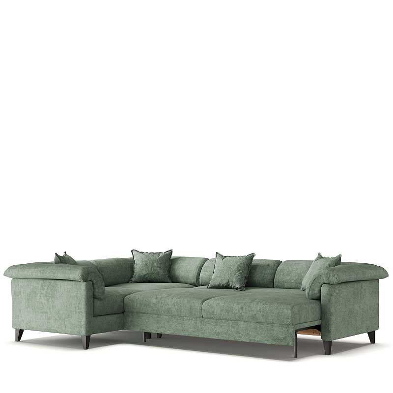 Угловой диван Tokka ММ101.24 c механизмом Тик-Так