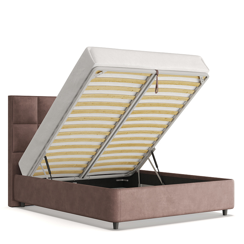 Двуспальная кровать с подъемным механизмом Coral NK223.18