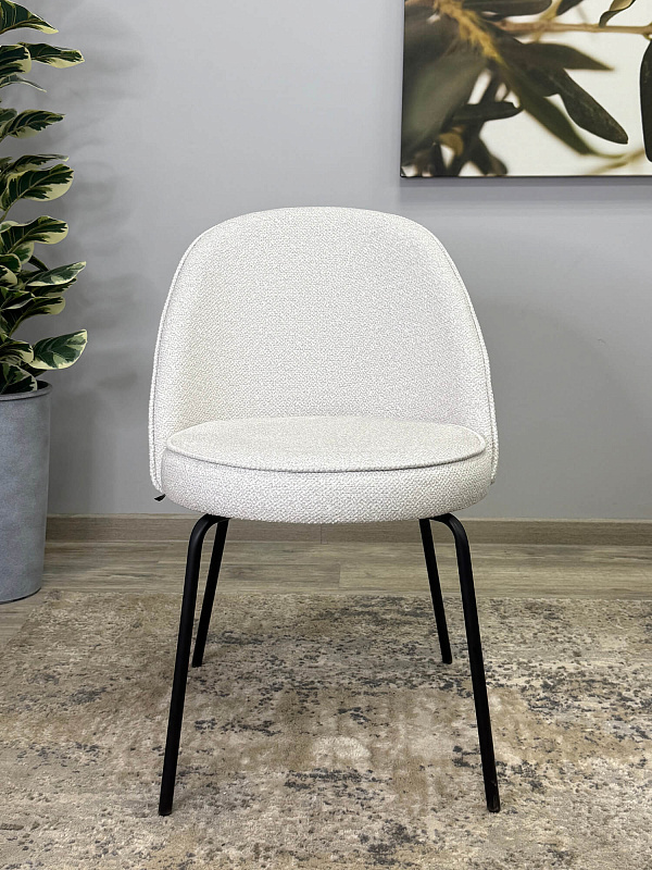 Стул Kenner 176SD Черный / Серебристый