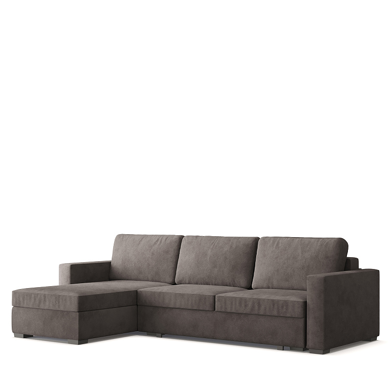 Угловой диван Antau ММ111.9 с оттоманкой и механизмом Тик-Так