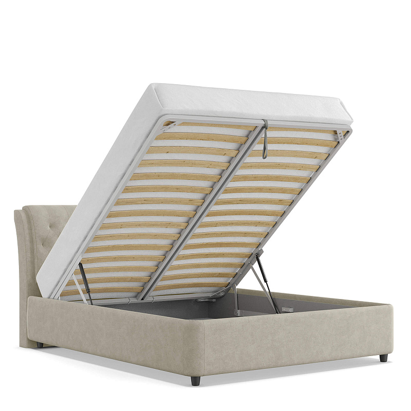 Двуспальная кровать с подъемным механизмом Флорина / Florina NK313.02