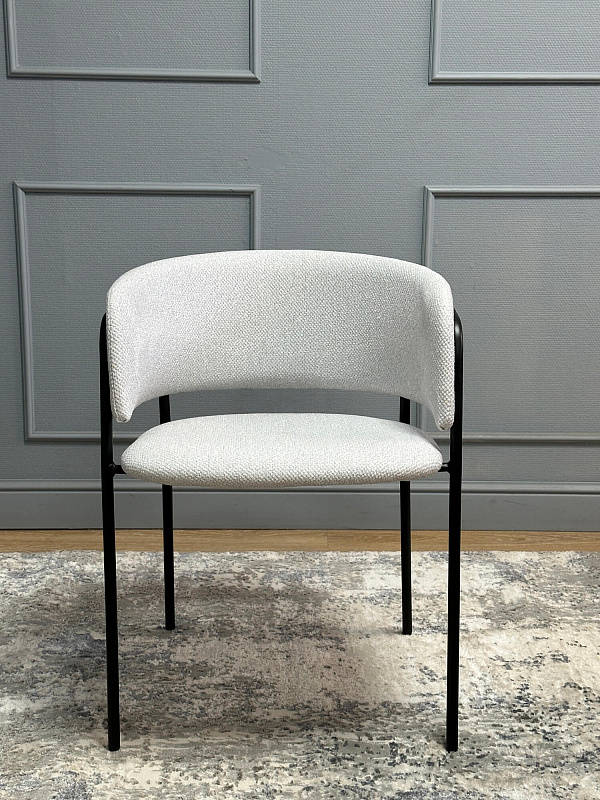 Стул Kenner 303SD Черный / Серебристый