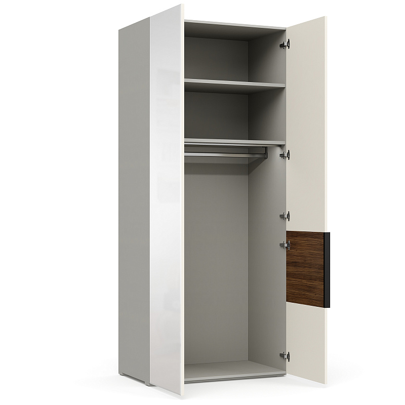 Шкаф двухдверный с зеркалом Monako MN126.1