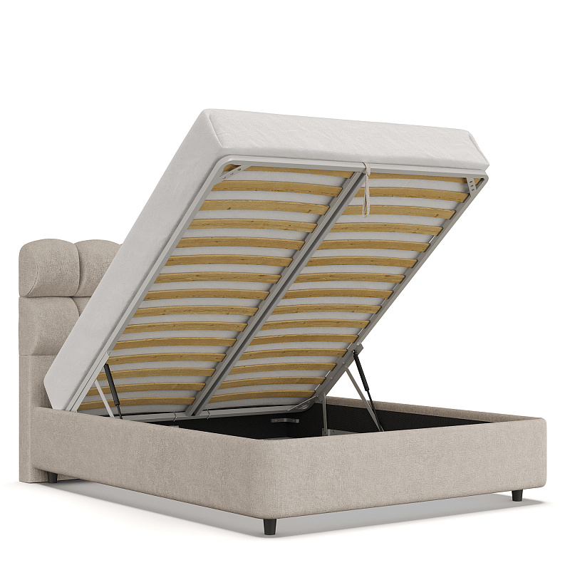 Двуспальная кровать с подъемным механизмом Rombi NK193.6