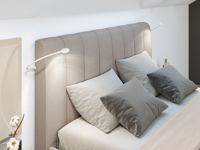 Двуспальная кровать с подъемным механизмом Arta NK253.2