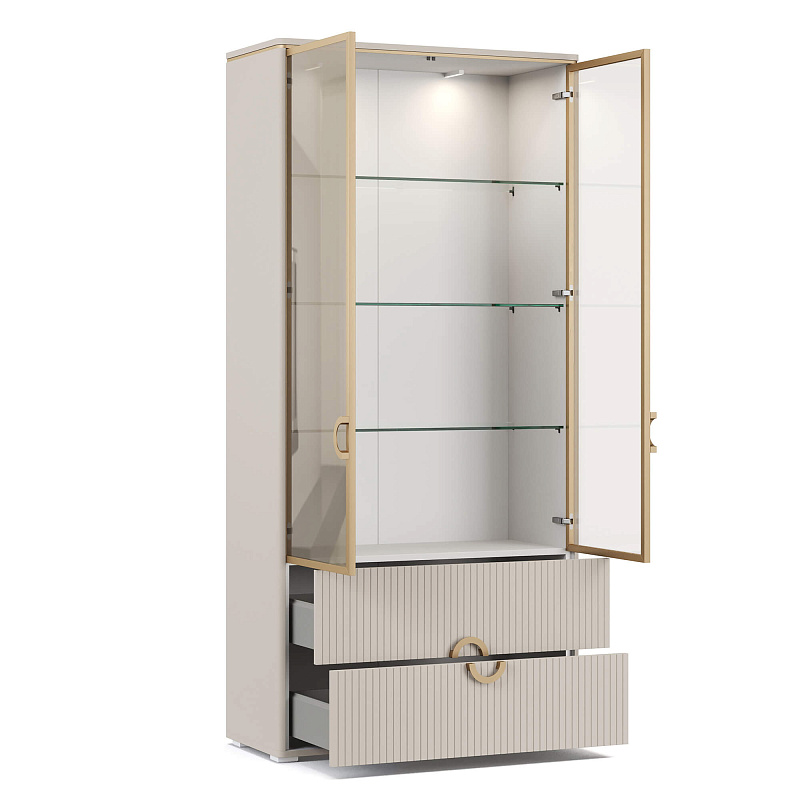 Шкаф-витрина Тиара / Tiara RT432.2.F