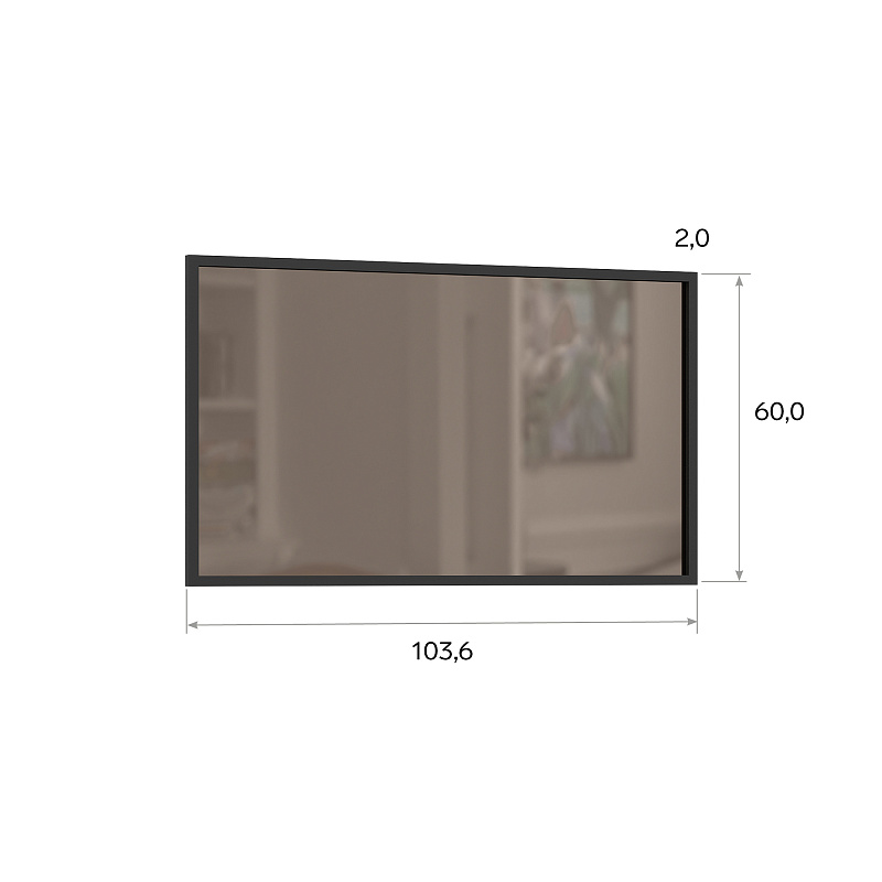 Панель с зеркалом Bruno BC1050.0