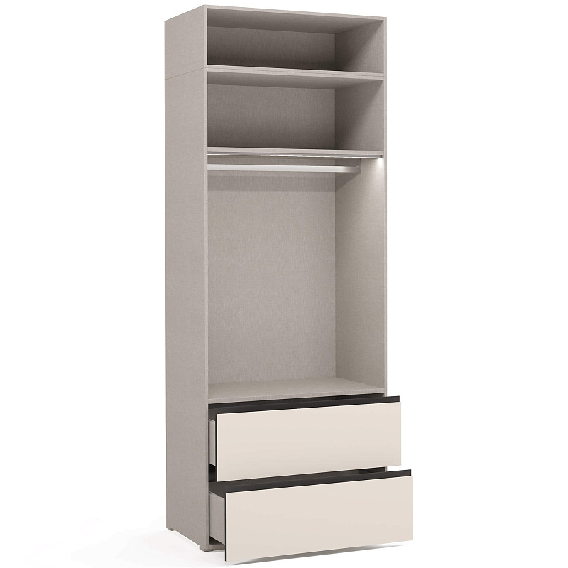 Двухдверный шкаф с антресолью Арта / Arta AR1721.2