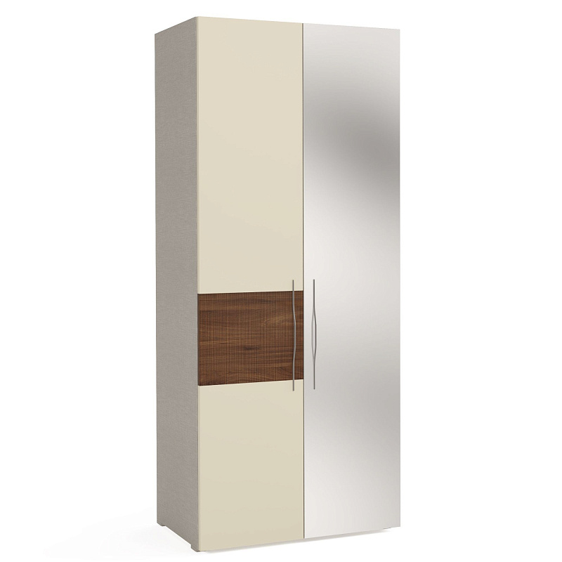 Двухдверный шкаф с зеркалом Savona AT2523.1