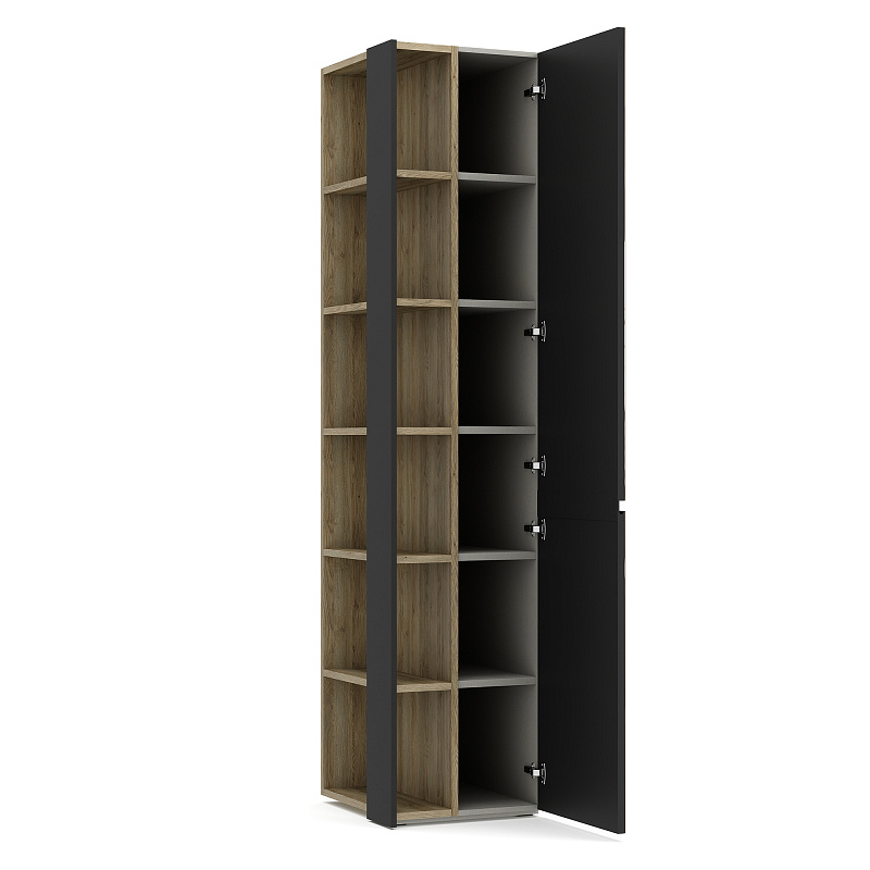 Завершающий шкаф с зеркалом Bruno BC1142.0