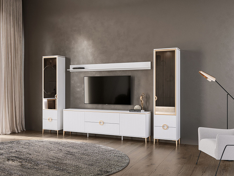 Шкаф-витрина Tiara RT438.1