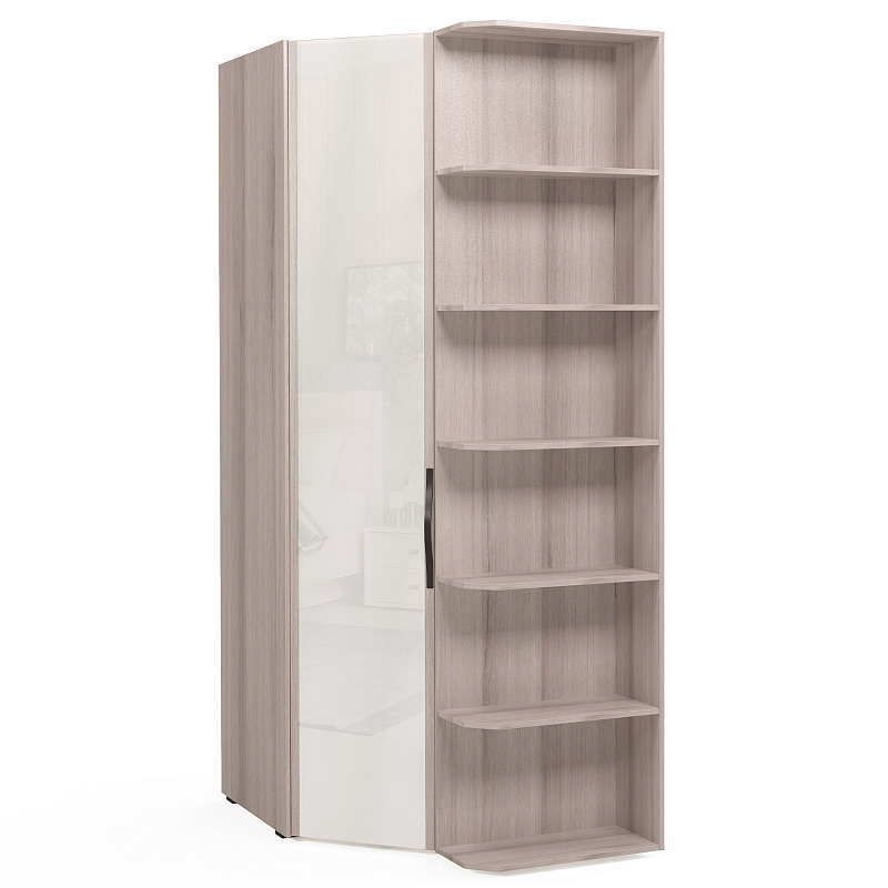 Угловой шкаф с зеркалом Altera AL2280.1