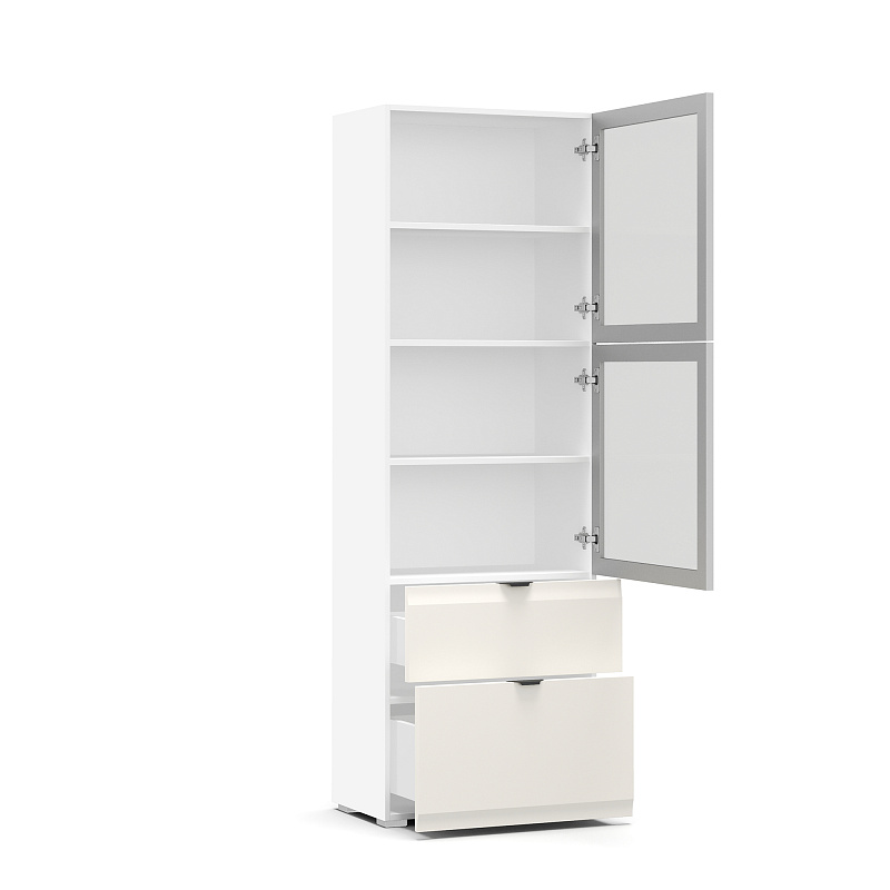 Шкаф-витрина с ящиками Turin TR1243.7