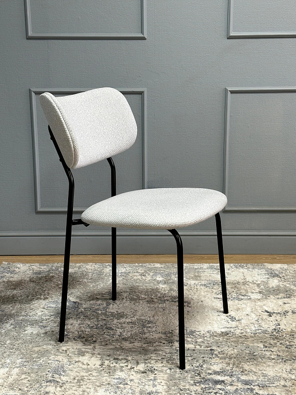 Стул Kenner 302SD Черный / Серебристый