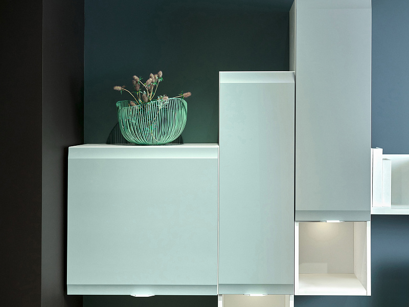 Навесной шкаф с распашной дверью и нишей Turin TR1192.5