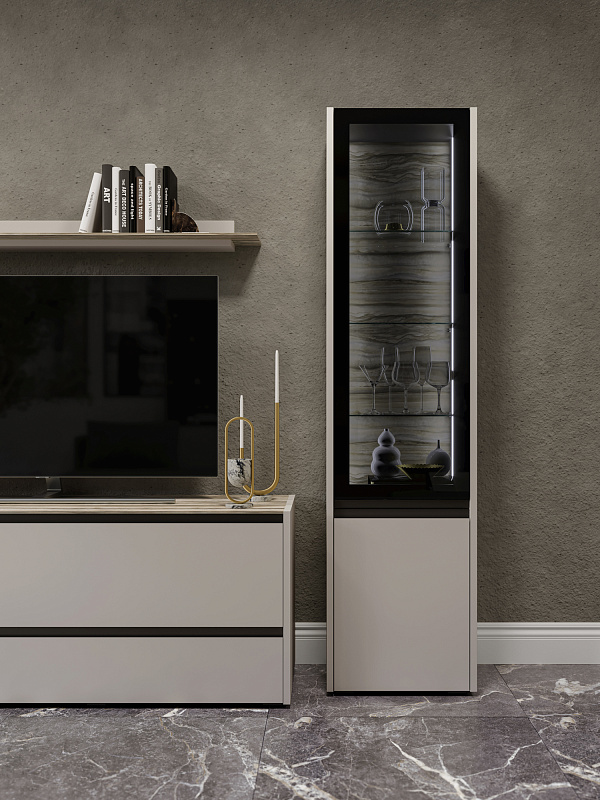 Шкаф-витрина Arta AT063.1