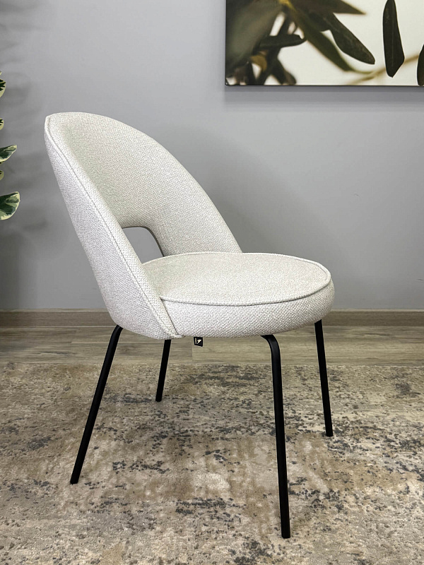 Стул Kenner 179SD Черный / Серебристый