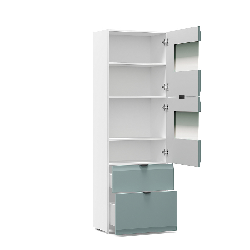 Шкаф-витрина с ящиками Turin TR1234.5