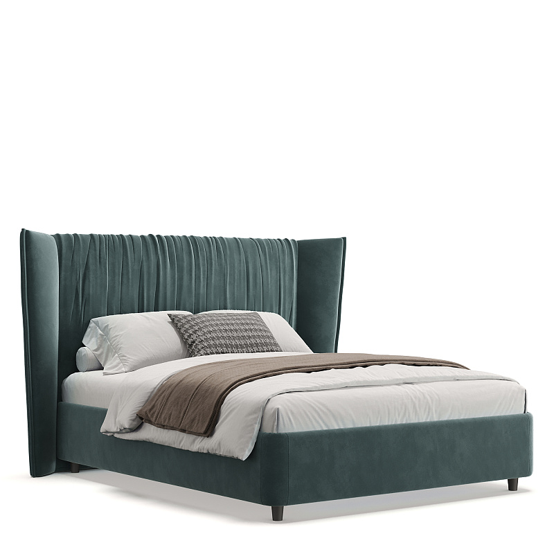 Двуспальная кровать с подъемным механизмом Plisse NK183.10