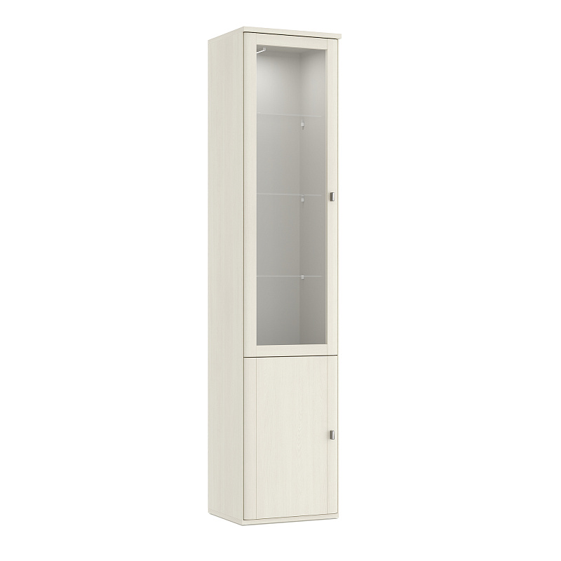 Шкаф-витрина со стеклянными полками Elegante LE5372.1