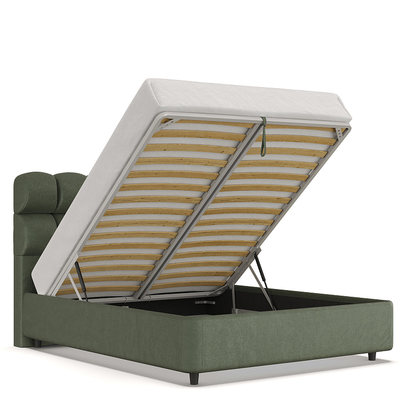 Двуспальная кровать с подъемным механизмом Rombi NK193.9