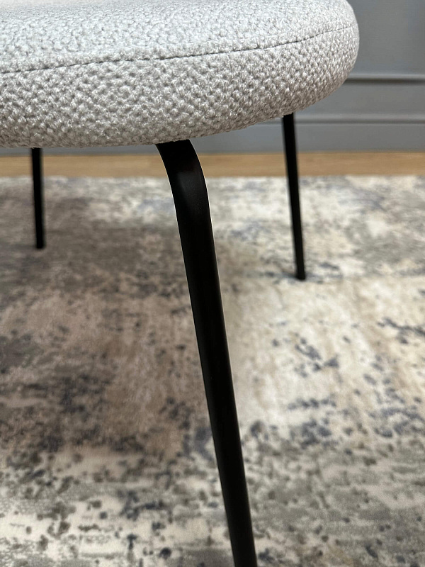 Стул Kenner 304SD Черный / Серебристый