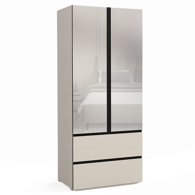 Двухдверный шкаф с зеркалом Арта / Arta AR1322.1