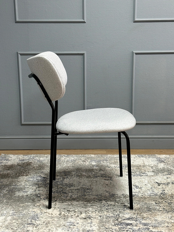 Стул Kenner 302SD Черный / Серебристый