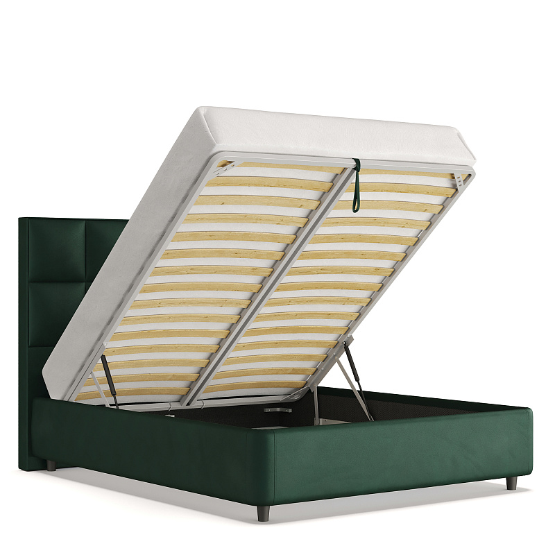 Двуспальная кровать с подъемным механизмом Coral NK223.17